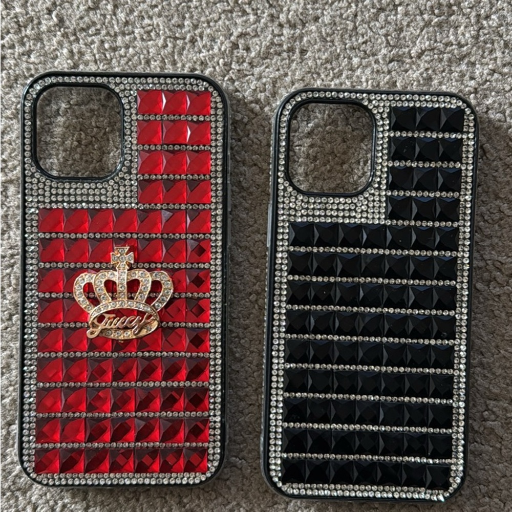 Red Textured iPhone Cases